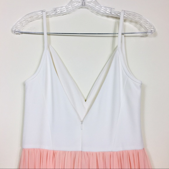 BHLDN Karlie Blush Pink Chiffon Maxi Dress Size 4 - Picture 7 of 8